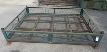 Large wire framed Stillage L 242 x W 182 x H 54cm