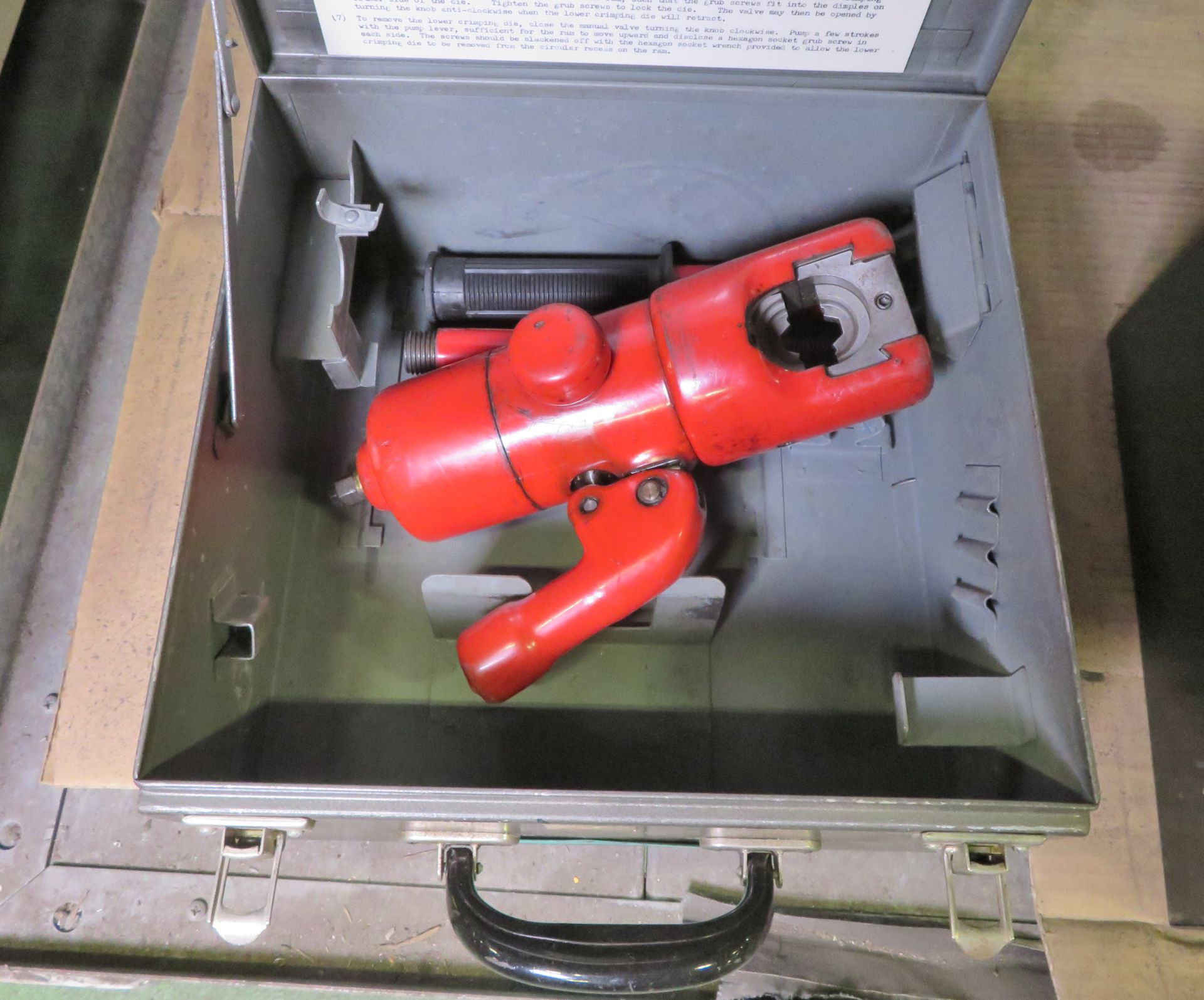 Erma Limited Hydraulic Crimping Tool - Image 2 of 3