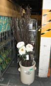 The Candy Filter Co LTD Large Pot W 450mm x H 550mm & Shop Display Flowers