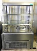 FAB Cake Display Curved Fridge L 770mm x W 870mm x H 1440mm