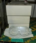 30x Clear safety goggles