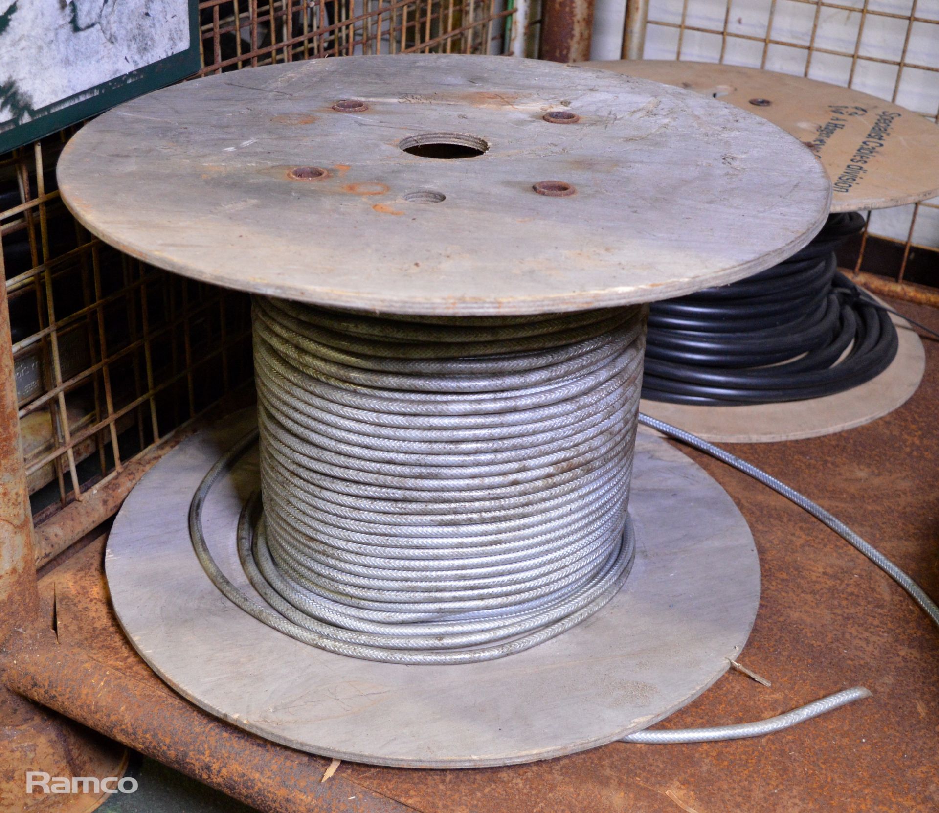 Various size electrical armored cable - 4 reels - Image 2 of 4