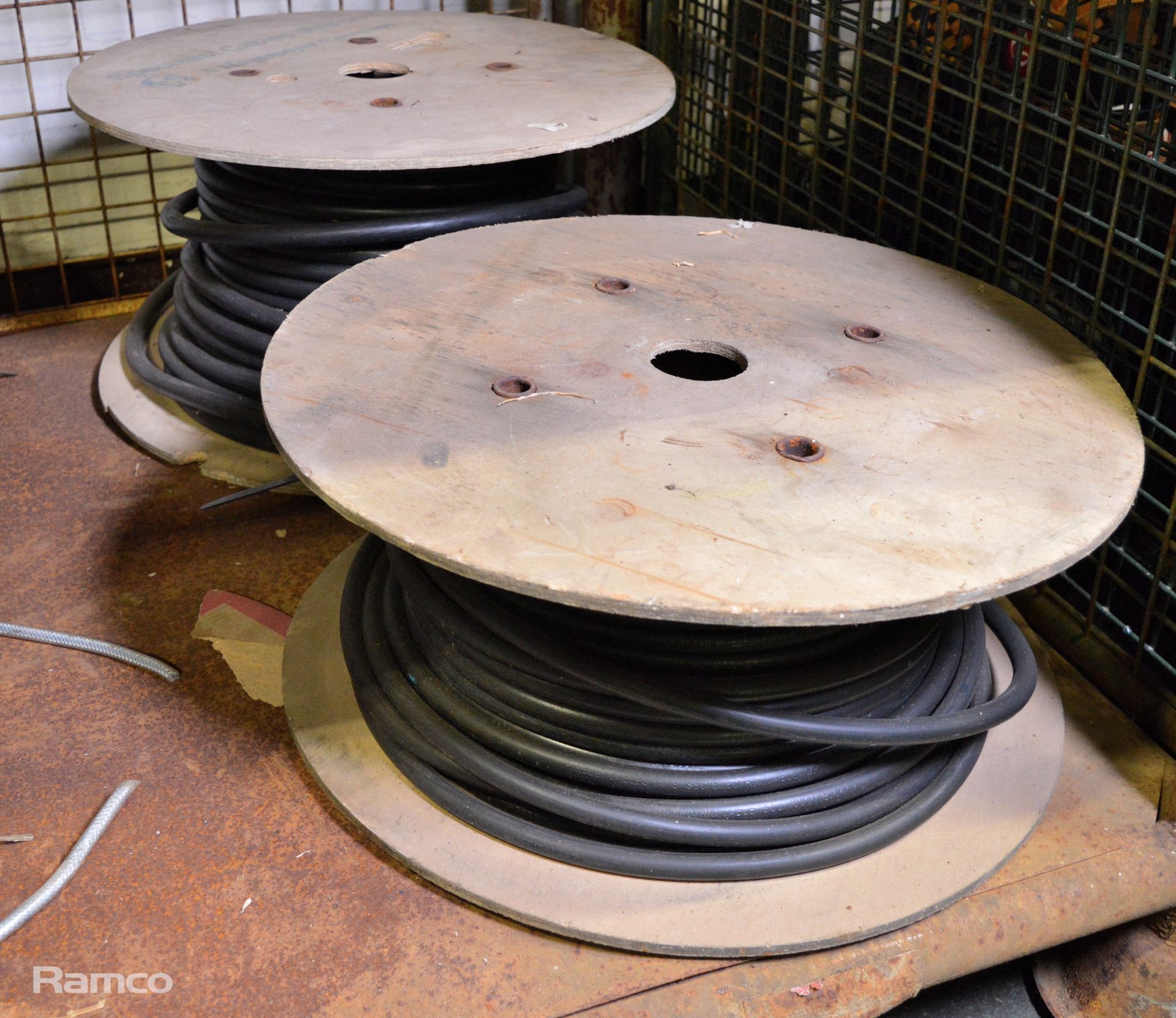 Various size electrical armored cable - 4 reels - Image 3 of 4