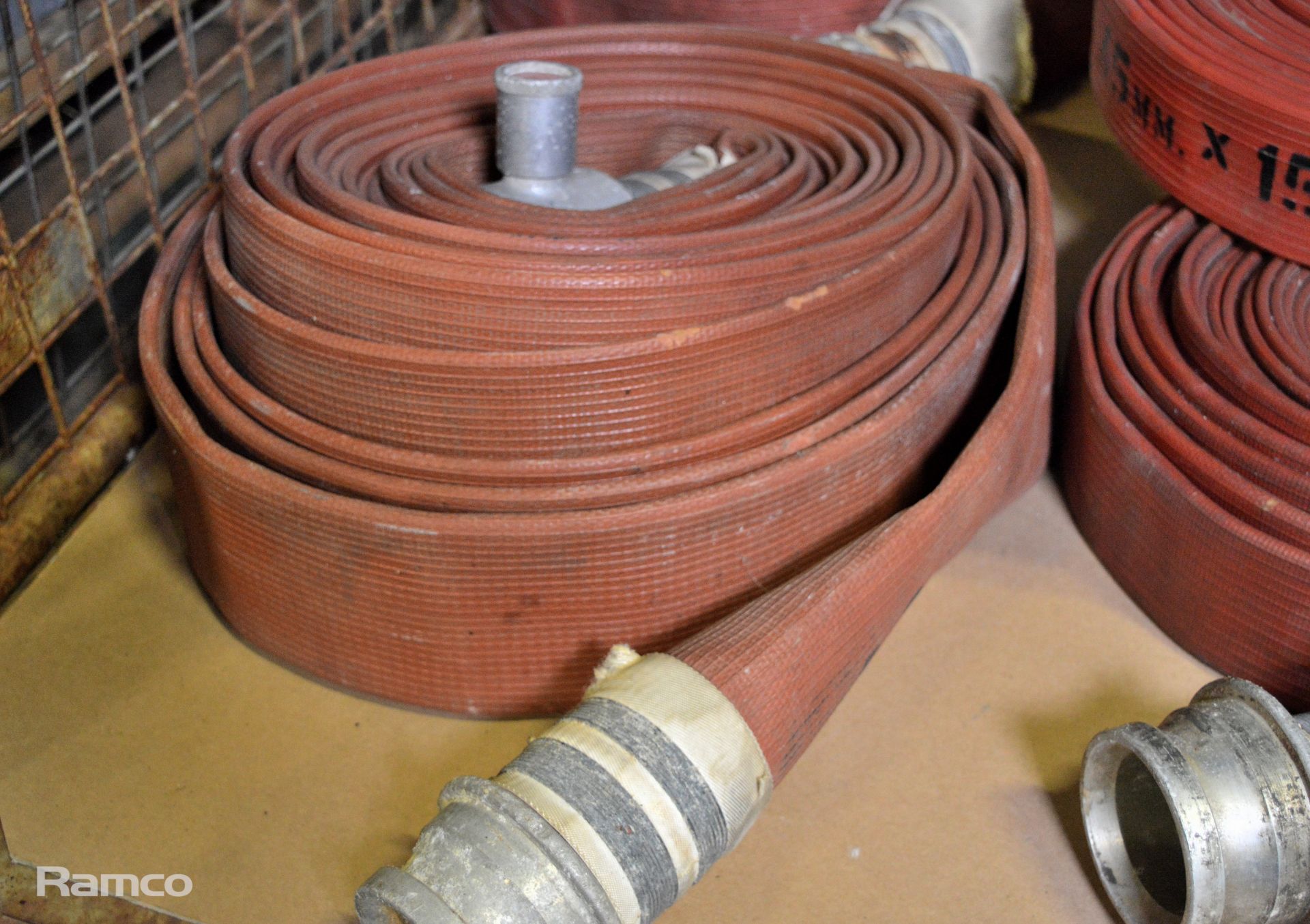 7 reels of Layflat fire hose - Image 3 of 3