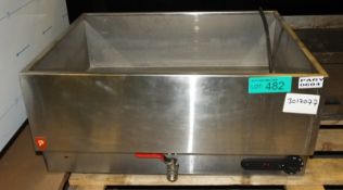 Parry 1985 Electric dbl wet bain marie - incomplete - no pots