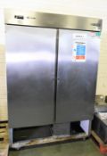 Foster Double Door Fridge L 740mm x W 1350mm x H 2000mm