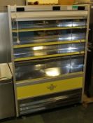 Williams Gem C125-SCS display fridge 130 x 70 x 190cm