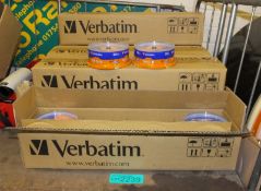 Verbatim DVD-R discs - 26 per pack - 8 packs per box - 8 boxes