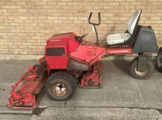 Jacobsen Triking 1900D triple gang mower with electric start 3 cylinder Kubota diesel engine