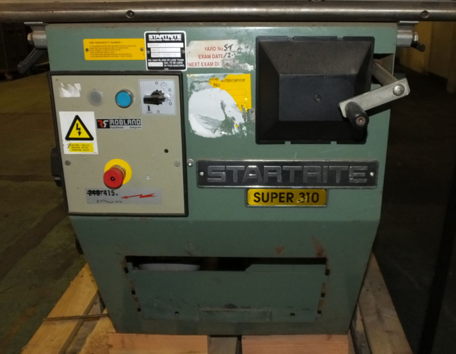 Robland Startrite Super 310 saw L 120 x W 160 x H 110cm - 415V - Image 5 of 15