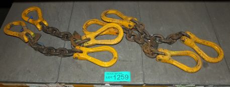 4x Leg Lifting Chains