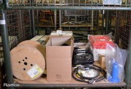 Mechanical Spares, Battery Boxes, 2x bottle jacks, hose