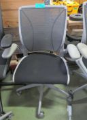 HumanScale Ergonomic Office Chair - grey