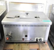 Parry AGF LPG tabletop fryer 525 x 535 x 445mm