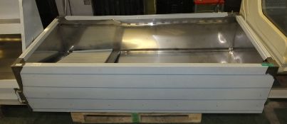 Parry CON Condensate canopy steam hood 2100 x 1100 x 500mm - damage to panels - see pictures