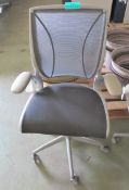 HumanScale Ergonomic Office Chair - grey