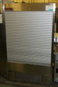 Foster FMPR01200RF display fridge with roll down front