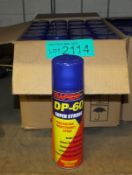 Rapide DP-60 Super Strength penetrating maintenance spray - 250ml cans - 24 per box - 1 box