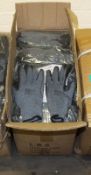 Latex Coated gloves - size 10 - 120 pairs