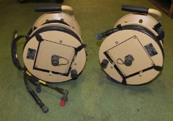 2x Video cable extension reels