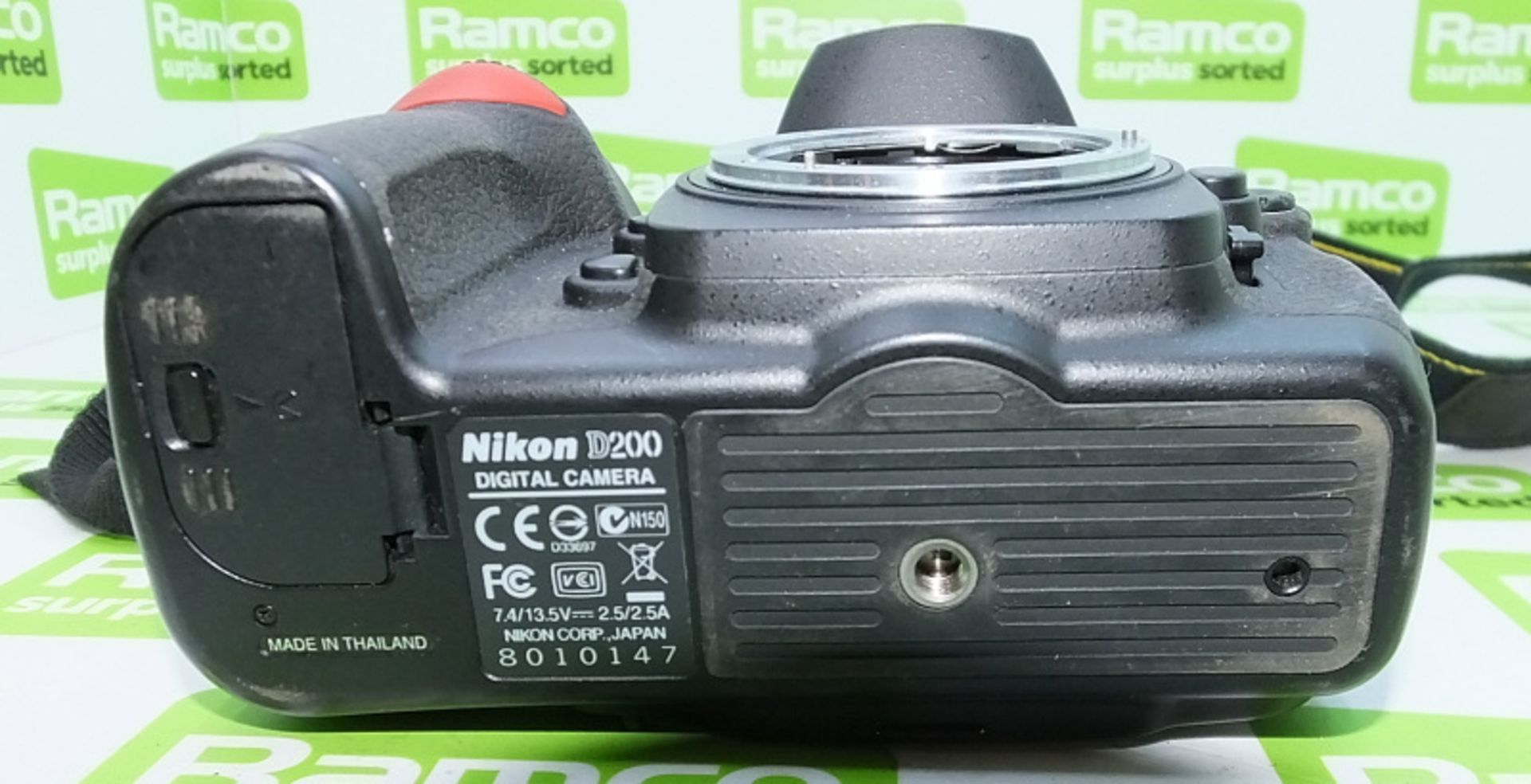 Nikon D200 SLR Digital Camera Body - Image 3 of 3