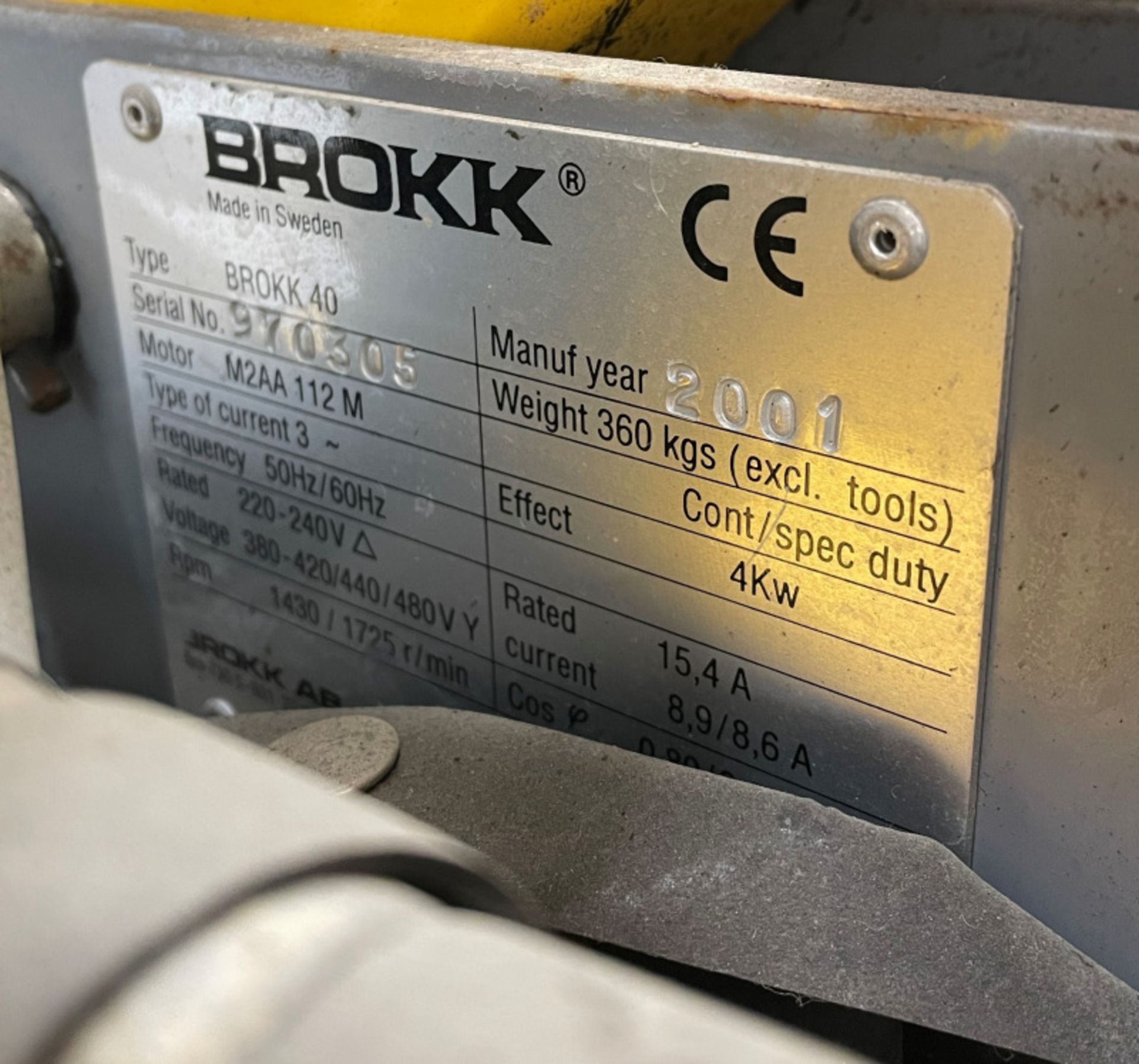 Brokk B40 Daemo Hydraulic breaker, various tooling & spare parts Please see pictures for attachments - Image 15 of 37