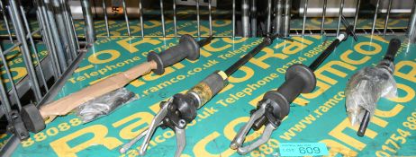 4x Slide Hammer 3-Leg Puller Tools