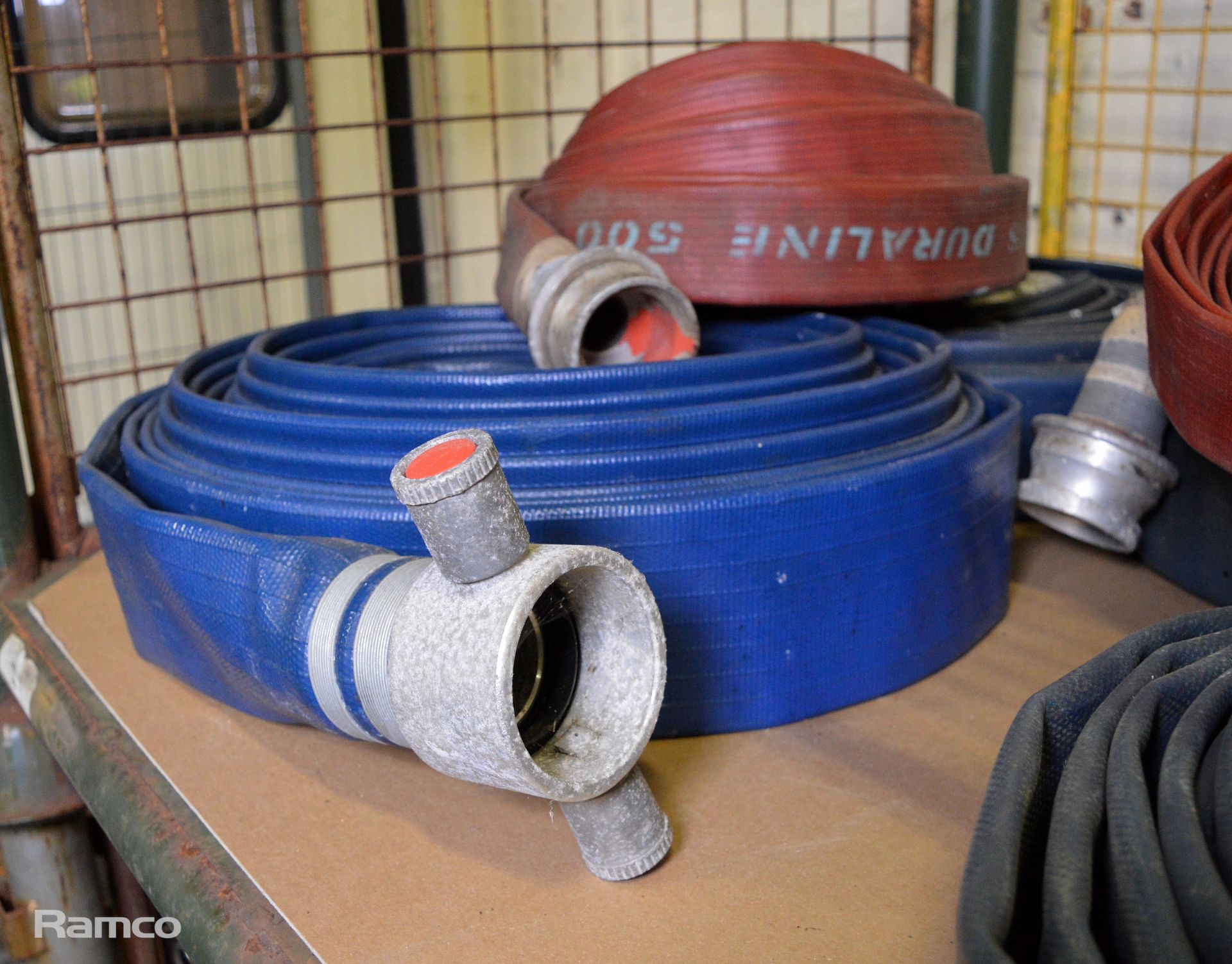 7 reels of Layflat fire hose - Image 3 of 4