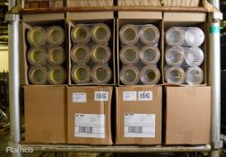 3M Scotch box sealing tape - 50mm x 66M - 36 rolls per box - 20 boxes