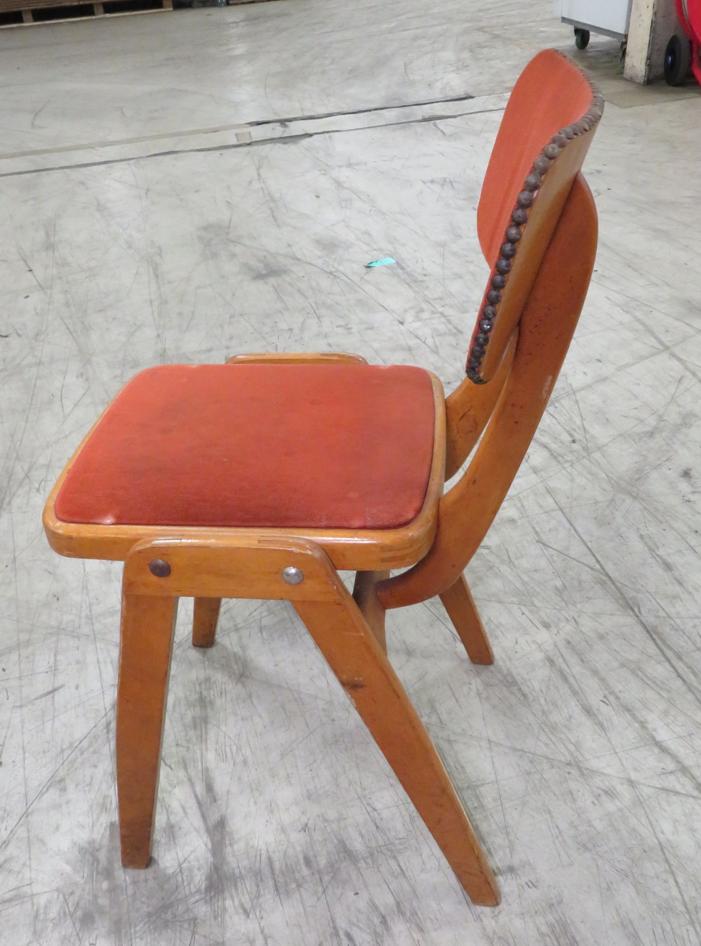 30x Chair with padded seats - seat height 45cm - Image 4 of 4