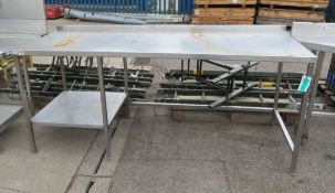 Stainless Steel Catering Worktop L 2015 x W 800 x H 900mm