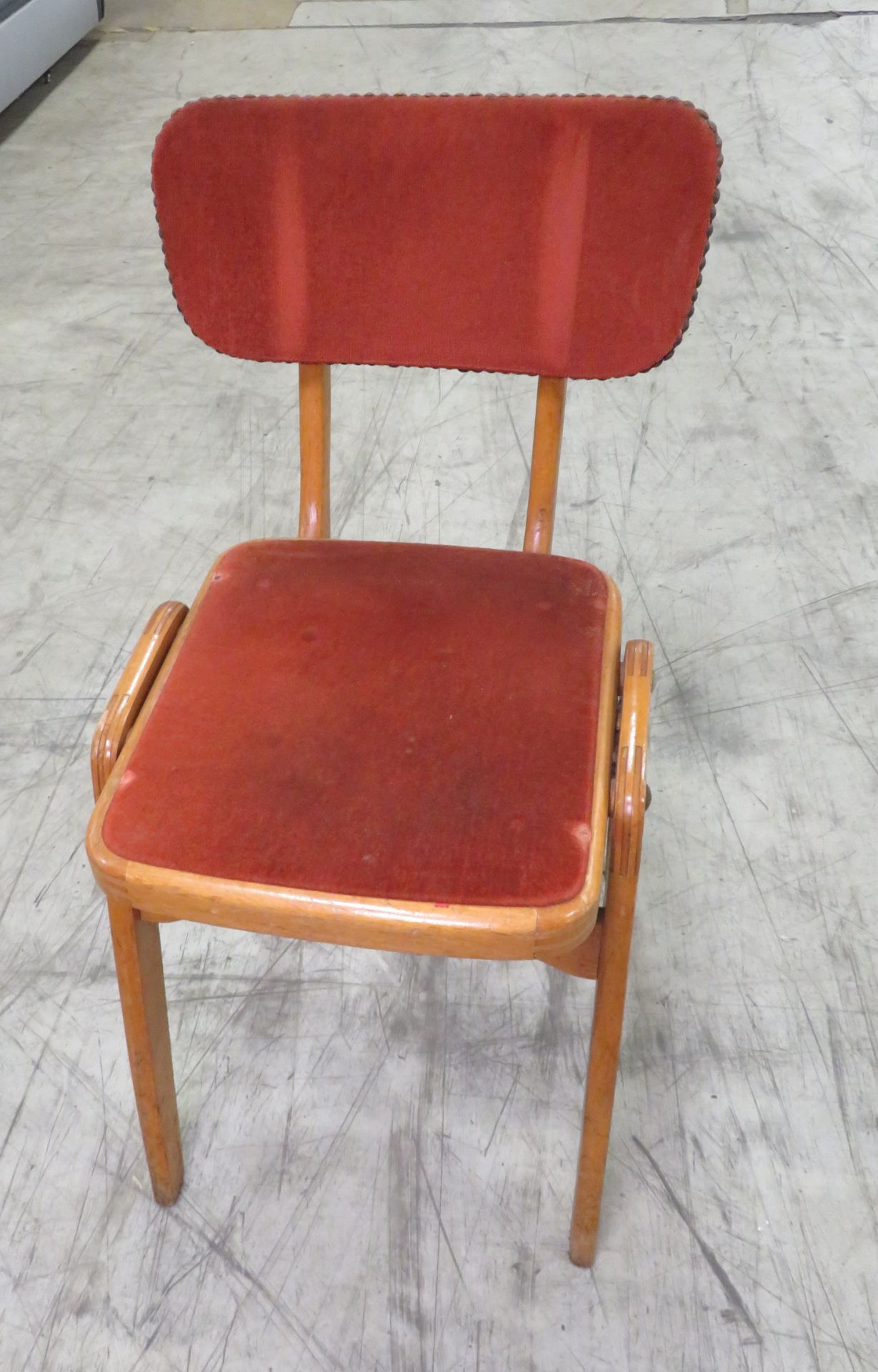 30x Chair with padded seats - seat height 45cm - Image 3 of 4