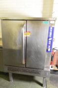 Falcon double door gas oven L 100 x W 100 x H 152cm - AS SPARES OR REPAIRS