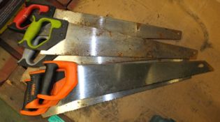 6x Handsaws