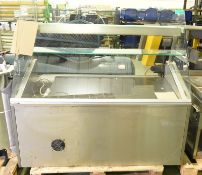 Royale Glass Display Chiller No Wheels L 800 x W 1500 x H 1460mm