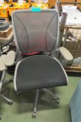 HumanScale Ergonomic Office Chair - grey