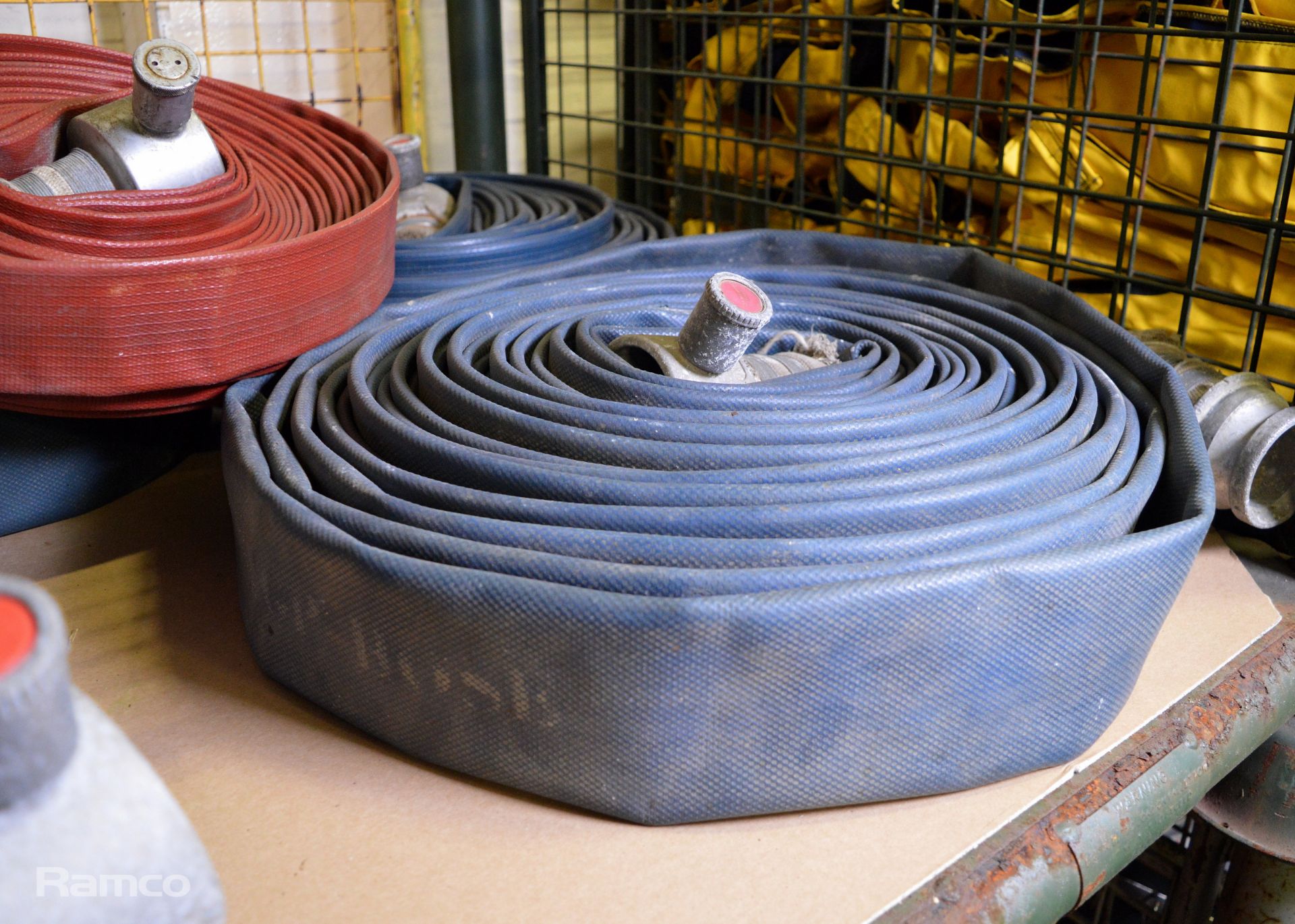 7 reels of Layflat fire hose - Image 4 of 4