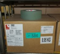 Scapa Tape 3302 - Olive Green - 50mm x 50M - 16 rolls per box - 2 boxes