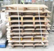 10x Wooden Pallets