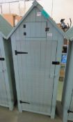 Wooden garden / tool / wood shed 80 x 55 x 180cm