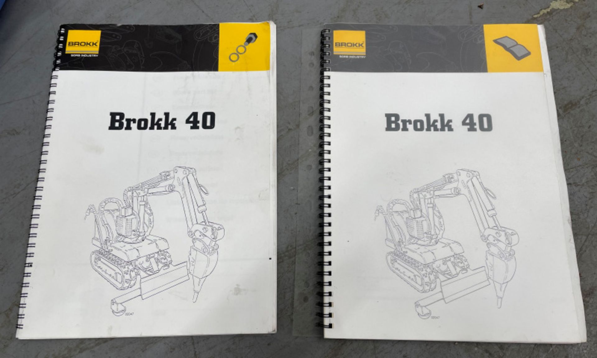 Brokk B40 Daemo Hydraulic breaker, various tooling & spare parts Please see pictures for attachments - Image 31 of 37