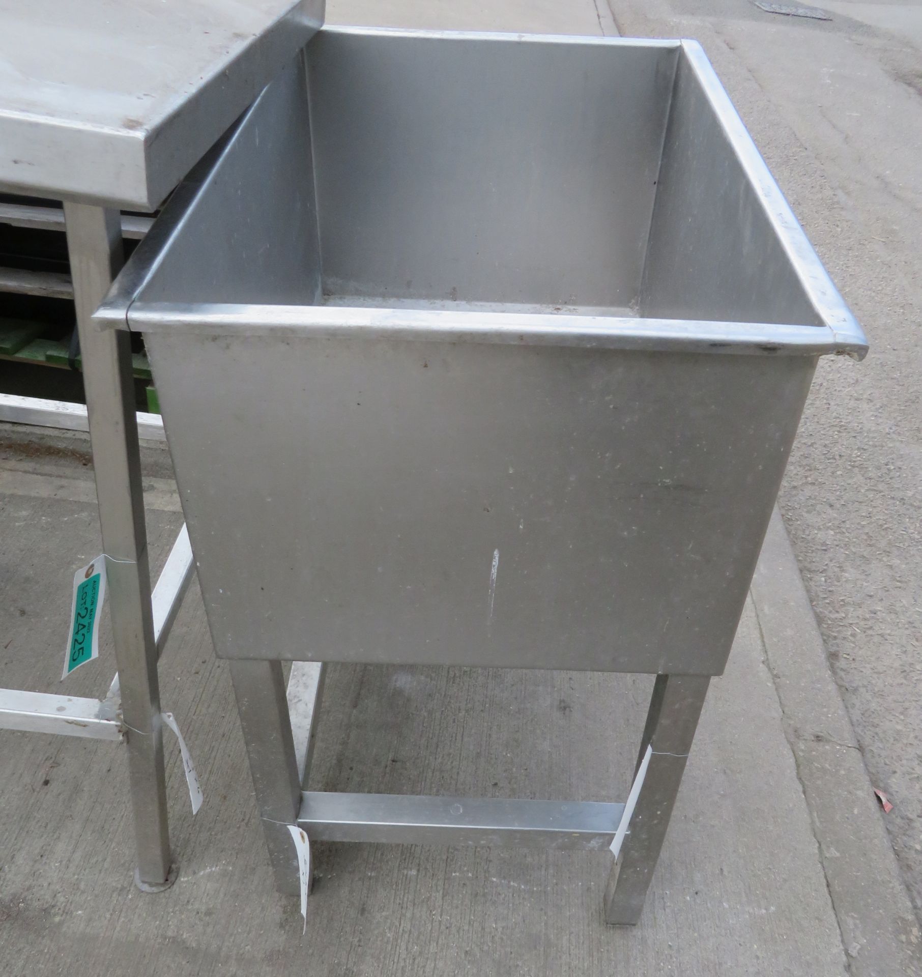Stainless Steel Wash Station L 750 x W 510 x H 830mm