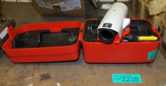 Leica NA724 surveyors sight in case