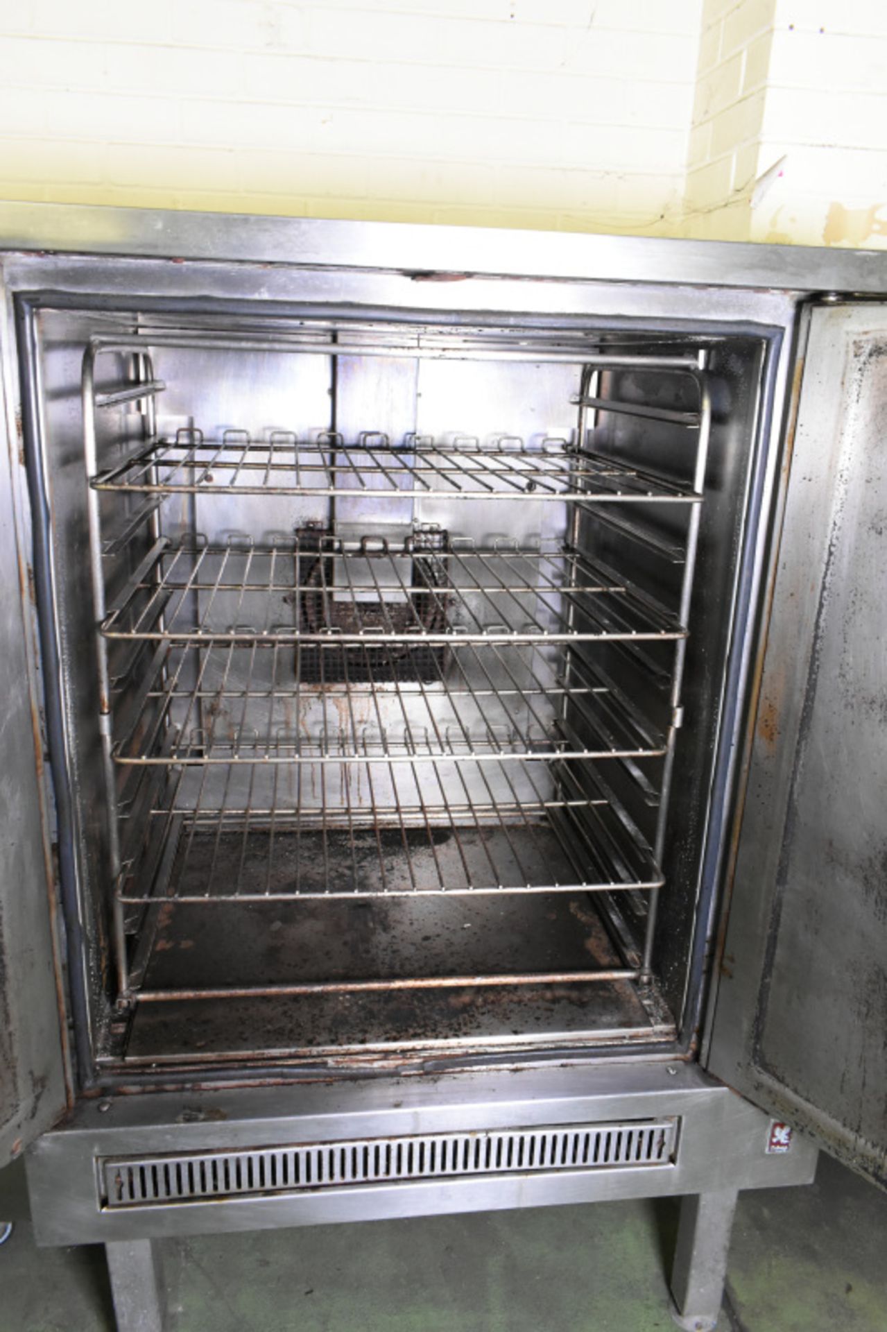 Falcon double door gas oven L 100 x W 100 x H 152cm - AS SPARES OR REPAIRS - Image 4 of 5