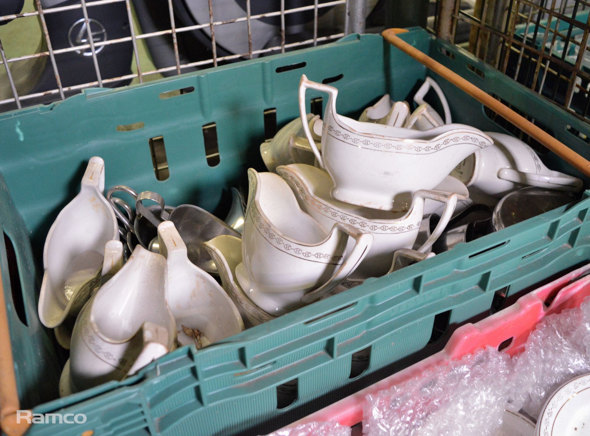 Approx 150 Assorted crockery including cup / saucer / plate / gravy boat - Image 3 of 5