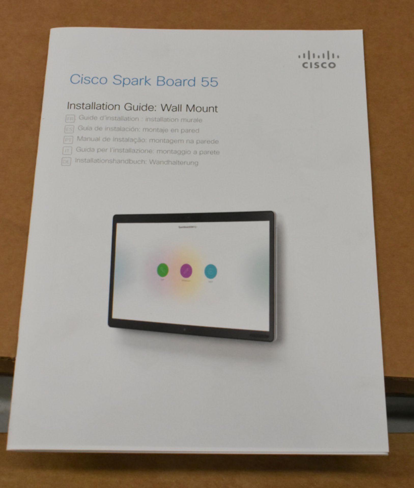 Cisco 74-112714-01 Spark-Board55 Video Conferencing Touch Screen - Image 13 of 14