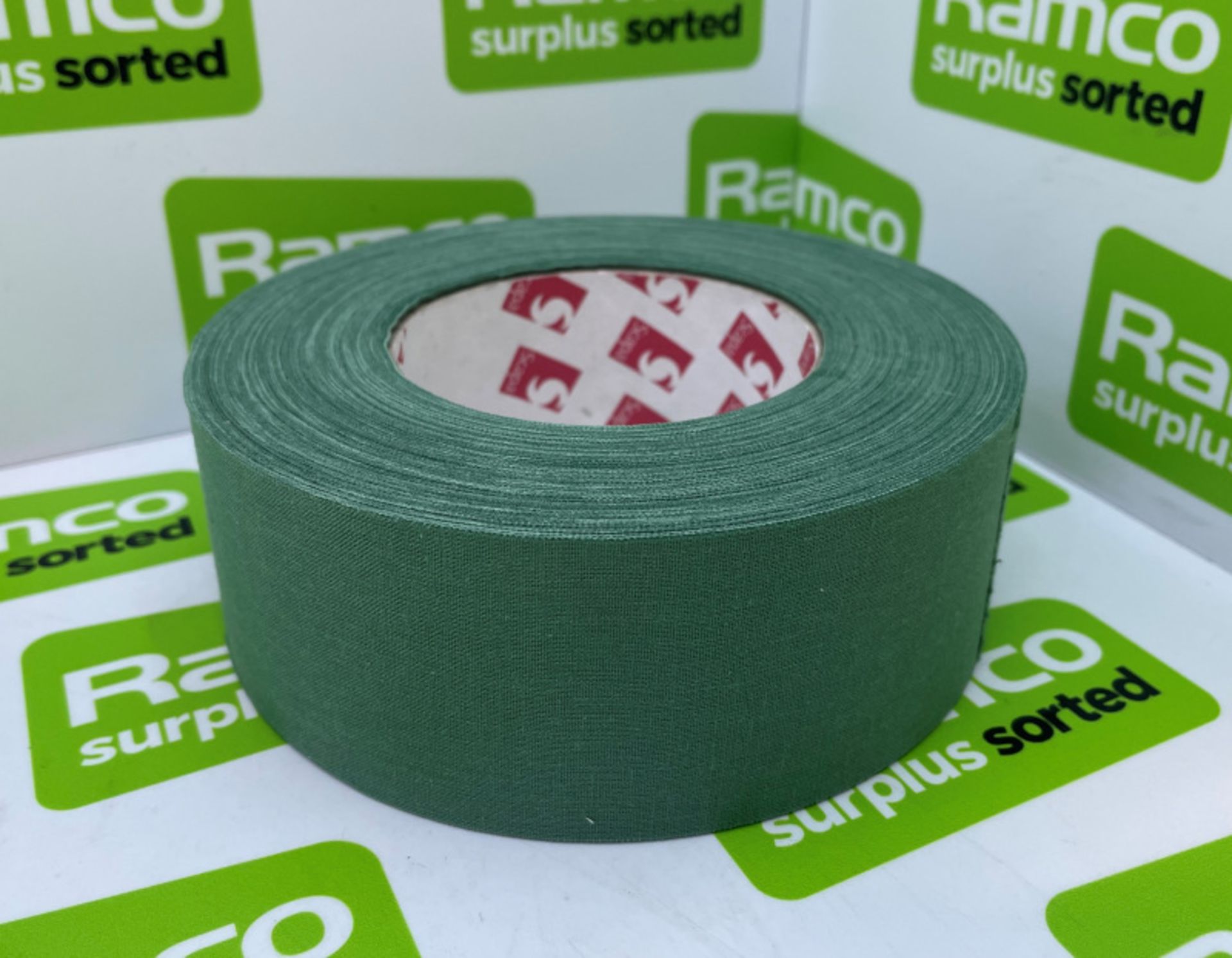 Scapa 3302 Tape - Olive Green - 50mm x 50M rolls - 16 rolls per box - 33 boxes - Image 2 of 7