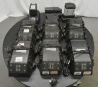 6 x Karcher BC 4/3,0 Chargers, Please See Pictures For other Included Chargers and Batteries