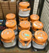 10 x Taski Smart Battery Powered Vacuum Cleaners