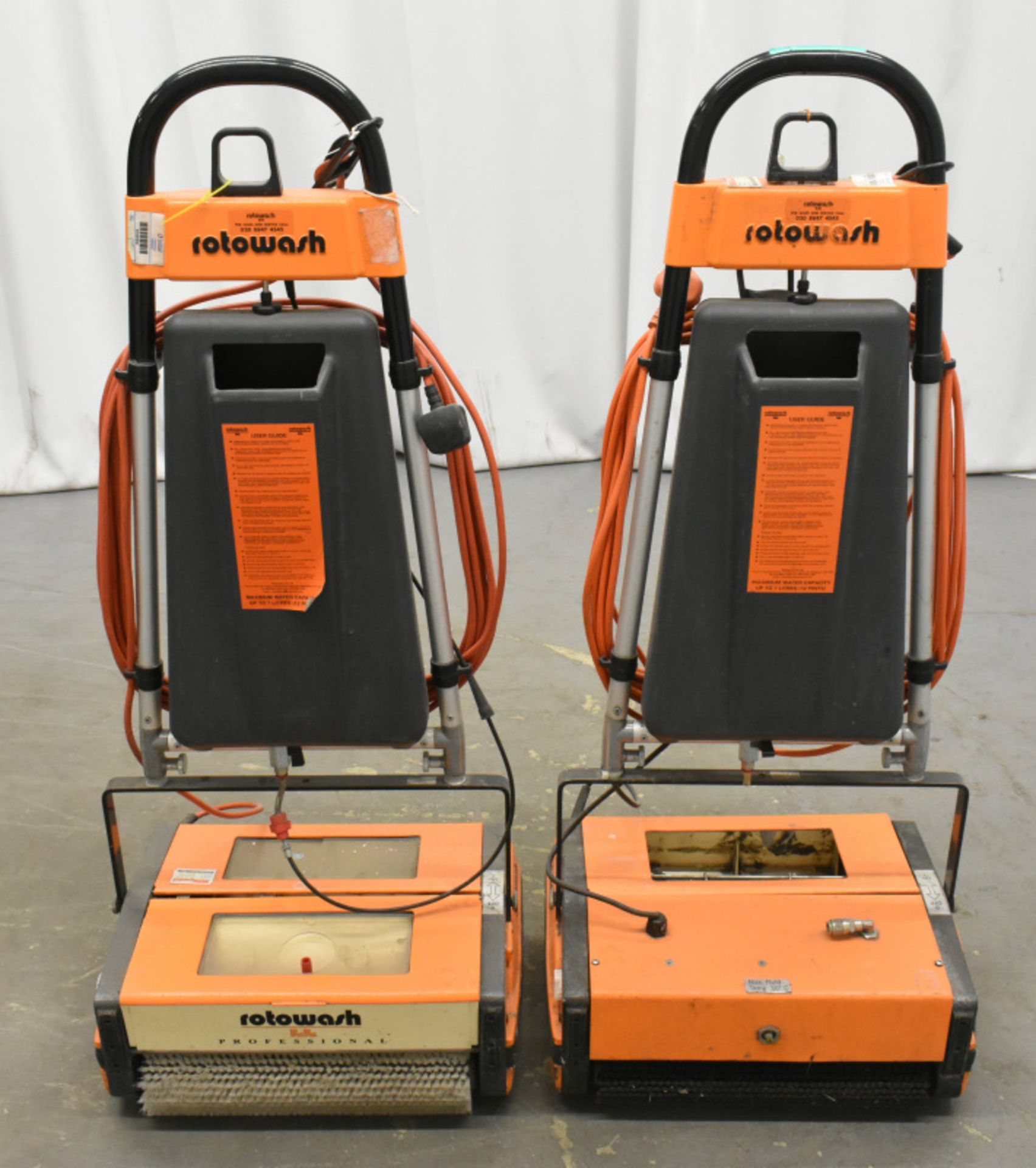 1 x Rotowash Industrial Floor Scrubber Cleaner- Type 4S ESC, 1 x Rotowash Industrial Floor Scrubber